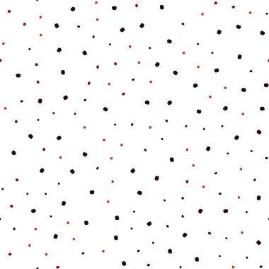 Koyu kırmızı vektör disklerle sorunsuz doku. Bulanık daireler doğa tarzı ile güzel renkli resimde. Desen tasarım kumaş, duvar kağıtları.