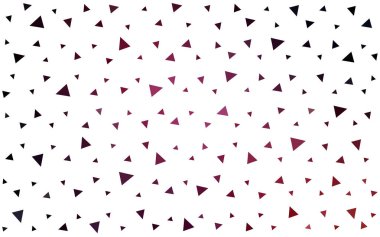 Koyu pembe vektör degrade üçgenler doku. Poligonal illüstrasyon parlayan, hangi üçgen oluşur. Web siteniz için yeni bir doku.