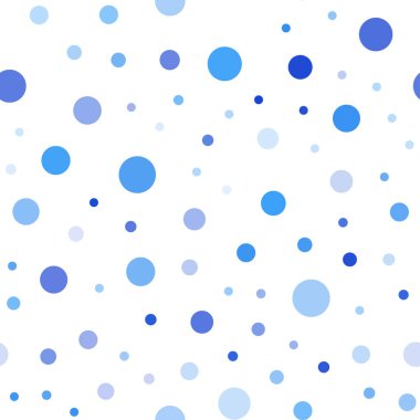 Hafif mavi vektör noktalar ile sorunsuz kapak. İllüstrasyon renkli soyut daireler parlayan ayarlanmış. Kartvizit, Web siteleri için şablon.