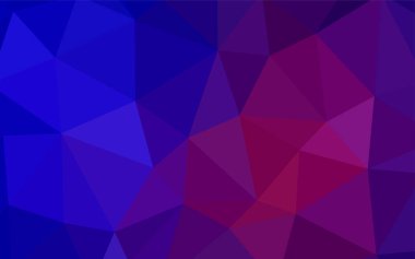 Hafif mavi vektör degrade üçgenler doku. Poligonal illüstrasyon parlayan, hangi üçgen oluşur. Web siteniz için köşeli tasarım.