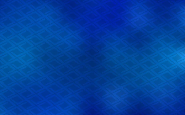 Capa Vetor Azul Claro Estilo Poligonal Ilustração Com Conjunto Retângulos — Vetor de Stock