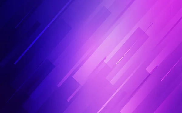 Light Purple Pink Vector Layout Dengan Garis Datar Ilustrasi Abstrak - Stok Vektor