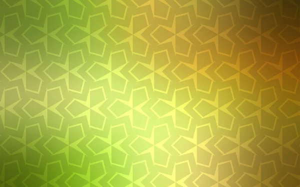 Светло Зеленый Красный Векторный Отскок Ромбом Декоративный Дизайн Абстрактном Стиле — стоковый вектор
