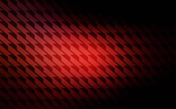 Sfondo Vettoriale Rosso Scuro Con Linee Rette Illustrazione Astratta Glitter — Vettoriale Stock