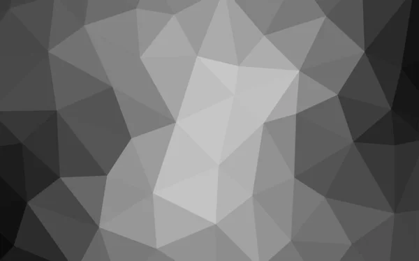 Fond Polygonal Vecteur Gris Clair Illustration Colorée Brillante Avec Des — Image vectorielle