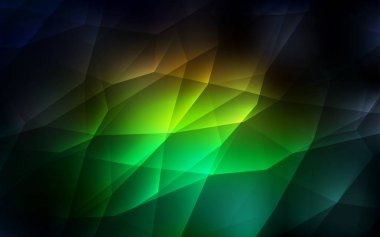 Koyu yeşil, kırmızı vektör zemin çizgili, üçgenler. Üçgen doğa tarzı ile güzel illüstrasyon. Desen Web siteleri için.