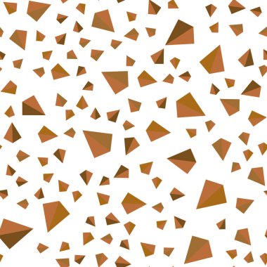 Koyu turuncu vektör zemin çizgili, üçgenler kesintisiz, izometrik. Modern Soyut illüstrasyon renkli üçgenler ile. Kartvizit, Web siteleri için şablon.