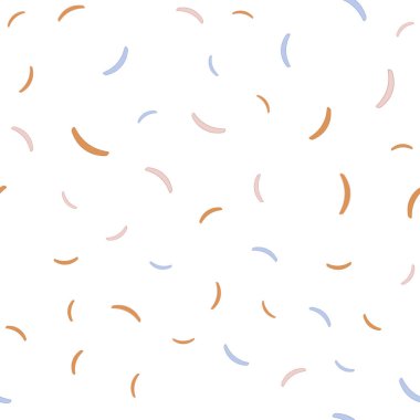 Açık mavi, sarı vektör sorunsuz arka plan alaycı hatları ile. Tamamen yeni bir renkli resimde basit tarzı. Bir marka kitap için zarif desen.