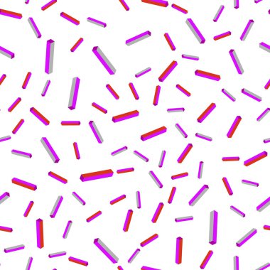 Hafif pembe, kırmızı vektör kesintisiz, izometrik arka plan stright çizgili. Glitter soyut illüstrasyon renkli sopa ile. Kartvizit, Web siteleri için şablon.