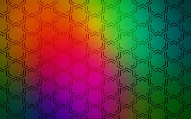 Karanlık çok renkli vektör şablonu tekrar tekrar sopa ile. Bulanık dekoratif tasarım hatları ile basit tarzı. En iyi tasarım, reklam, poster, afiş için.