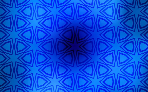 Texture Vectorielle Bleu Clair Avec Belles Étoiles Illustration Décorative Avec — Image vectorielle