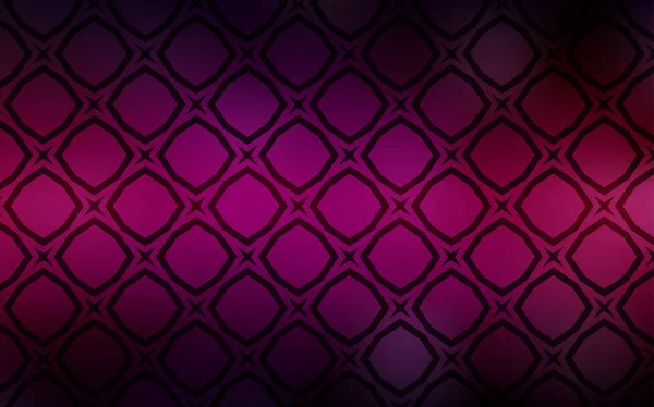 Donker Roze Vector Lay Out Met Heldere Sterren Decoratieve Afbeelding — Stockvector