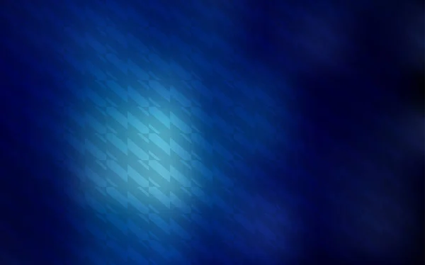 Темное Векторное Покрытие Синего Цвета Резкими Полосами Сияющая Цветная Иллюстрация — стоковый вектор