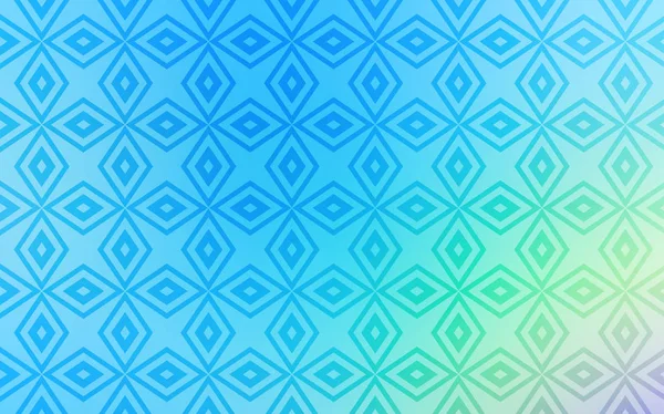 Azul Claro Textura Vetorial Verde Estilo Retangular Retângulos Fundo Abstrato — Vetor de Stock