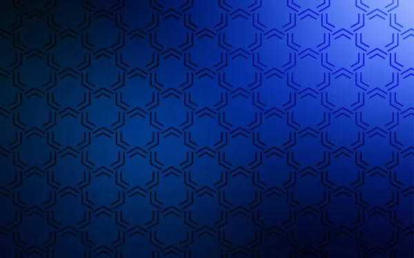 Ciemnoniebieski Wektor Tekstury Kolorowych Linii Świecąca Kolorowa Ilustracja Ostrymi Paskami — Wektor stockowy