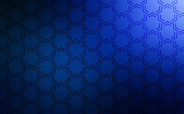 Textura Vectorial Azul Oscuro Con Líneas Colores Ilustración Colores Brillantes — Vector de stock