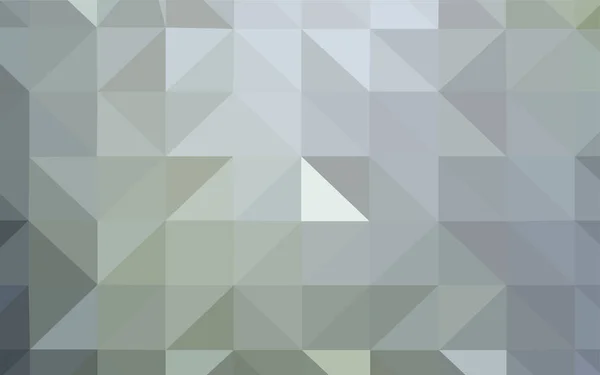 Plantilla Triángulos Gradiente Vectorial Gris Claro Ilustración Abstracta Poligonal Con — Vector de stock