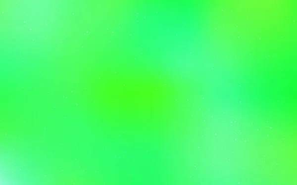 Світло Зелена Жовта Векторна Текстура Зірками Молочного Способу Сучасна Абстрактна — стоковий вектор