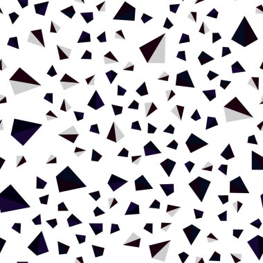 Koyu pembe, kırmızı üçgen tarzı ile kesintisiz, izometrik doku vektör. Üçgenler ile soyut degrade illüstrasyon. Kartvizit, Web siteleri için şablon.