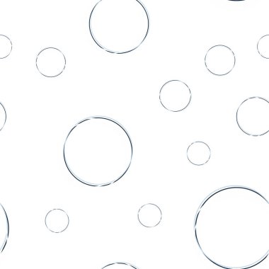 Hafif mavi vektör disklerle sorunsuz doku. Kabarcıkları ile soyut tarzda bulanık dekoratif tasarım. Desen için modaya uygun Kumaş, duvar kağıtları.