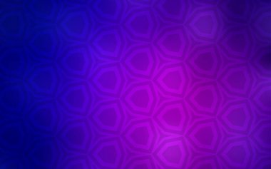 Koyu mor, pembe arka plan ile altıgenler vektör. Glitter altıgen stil soyut çizimde. Tasarım için Web sitesi posterler, afişler.