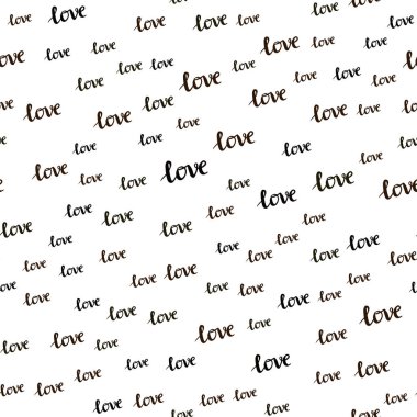 Koyu kırmızı vektör alıntı Love You ile sorunsuz kapak. İllüstrasyon renkli romantik tarzda Love You ifade ile. Tekstil, kumaş, duvar kağıtları için tasarım.