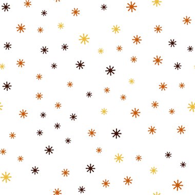 Koyu kırmızı vektör Noel kar taneleri ile seamless modeli. Kristalleri ile glitter soyut Illustration buz. Desen için modaya uygun Kumaş, duvar kağıtları.