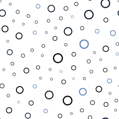 Hafif mavi vektör disklerle sorunsuz doku. Soyut illüstrasyon renkli baloncuklar doğa tarzı ile. Desen-ebilmek var olmak kullanılmış için reklam, broşür.