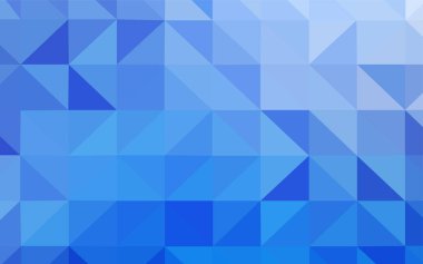 Üçgen kapak parlayan ışık mavi vektör. Tamamen yeni bir renk illüstrasyon poligonal bir tarzda. Web siteniz için yeni bir doku.