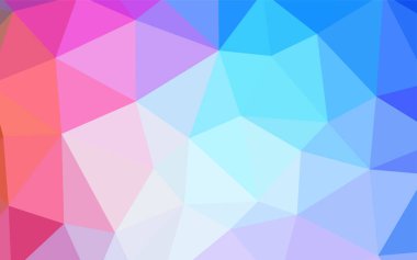 Işık çok renkli vektör arka plan poligonal. Gradyan ile Origami tarzında yaratıcı geometrik şekil. Senin arka plan için dokulu deseni.