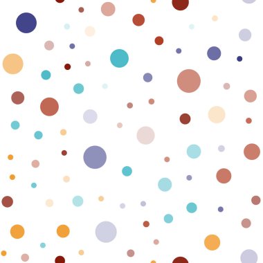 Karanlık çok renkli vektör küreler ile seamless modeli. Modern Soyut illüstrasyon renkli su ile bırakır. Kartvizit, Web siteleri için şablon.