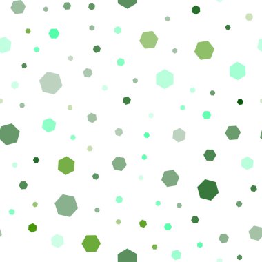 Işık yeşil vektör renkli altıgenler ile seamless modeli. Beyaz arka plan ile renkli altıgen yanarak bahislerin doğru. Desen-ebilmek var olmak kullanılmış için açılış sayfaları.