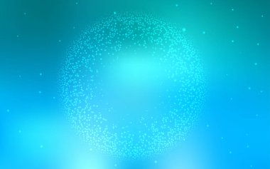 Açık mavi vektör parlak dokuyu bulanıklaştırdı. Eğilimli zarif, parlak bir çizim. Bir cep telefonu için arka plan.