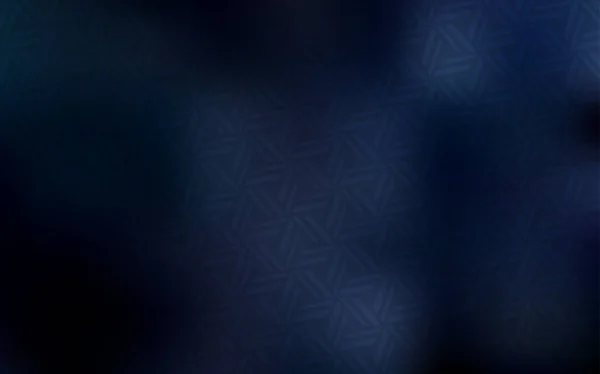 Σκούρο Μπλε Διάνυσμα Πρότυπο Κρύσταλλα Τρίγωνα Glitter Αφηρημένη Εικόνα Τριγωνικά — Διανυσματικό Αρχείο