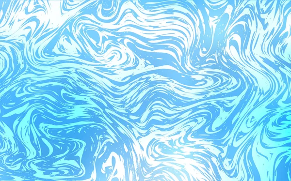 溶岩の形状と光の青いベクトルの背景 バンディのラインとモダンなグラデーション抽象的なイラスト ビジネス設計のためのパターン — ストックベクタ