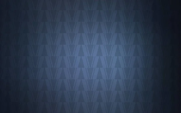 Textura Vectorial Azul Oscuro Con Estilo Triangular Diseño Decorativo Estilo — Archivo Imágenes Vectoriales