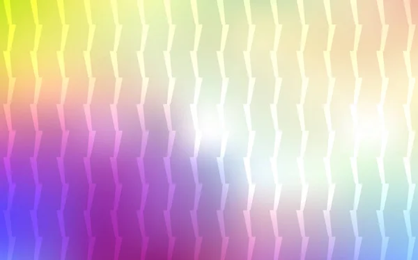 Ljus Multicolor Vektorbakgrund Med Raka Linjer Suddig Dekorativa Design Enkel — Stock vektor