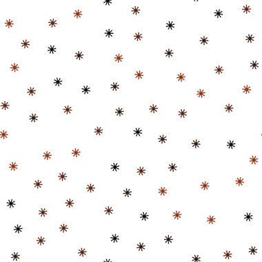 Koyu kırmızı vektör Noel kar taneleri ile seamless modeli. Modern geometrik soyut illüstrasyon kar taneleri ile. Desen için modaya uygun Kumaş, duvar kağıtları.