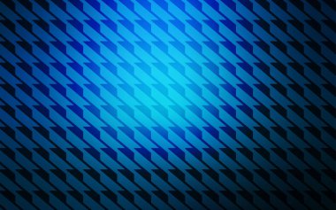 Tekrarlanan çubuklarla koyu mavi vektör şablonu. Soyut şablon üzerinde çizgileri olan renkli, parlak bir illüstrasyon. Reklamlar, posterler, afişler için desen.