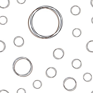 Koyu mavi, sarı vektör küreler ile seamless modeli. Renkli gradyan ile arka plan üzerinde bulanık kabarcıklar. Doku pencere panjur, perdeler için.