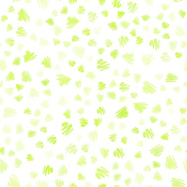 Açık yeşil, sarı vektör sorunsuz şablonu tekrar tekrar sopa ile. Modern geometrik soyut illüstrasyon hatları ile. Akıllı tasarım, iş reklam için.