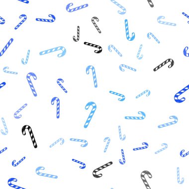 Hafif BLUE vektörsüz desenli xmas şekeri, şekerlemeleri.