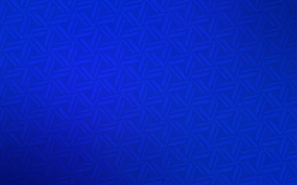 Couvercle Vectoriel Bleu Foncé Avec Style Polygonal Triangles Sur Fond — Image vectorielle