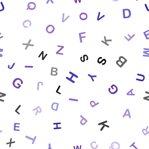라이트 편지를 원활한 배경에 그라디언트 알파벳 한다입니다 업체에 디자인 — 스톡 벡터