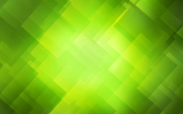 Světle Zelená Žlutá Vektorové Vzorové Ostrými Liniemi Dekorativní Svítící Obrázek — Stockový vektor