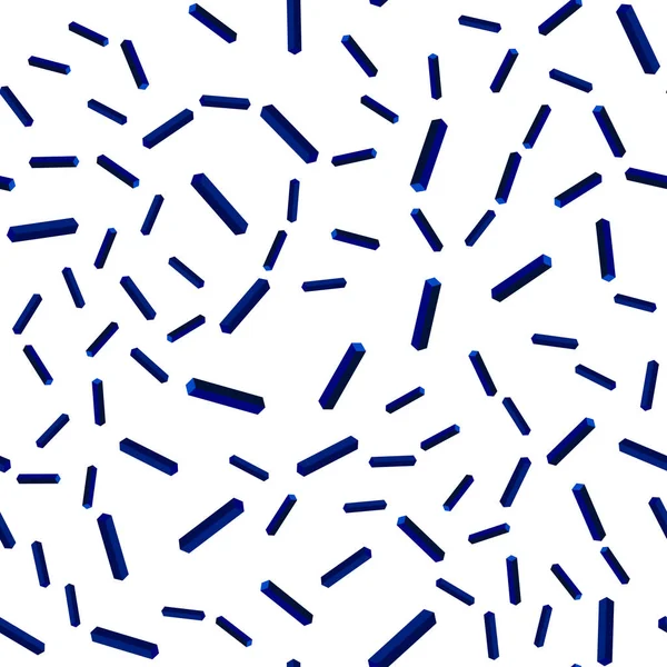 Donkerblauw Vector Naadloze Isometrische Lay Out Met Platte Lijnen Glitter — Stockvector