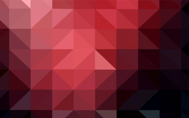 Koyu turuncu vektör düşük Poli düzeni. Poligonal illüstrasyon parlayan, hangi üçgen oluşur. Desen için bir marka kitabın zemin.