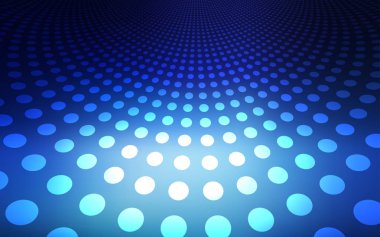 Koyu mavi vektör küreler desenle. Modern Soyut illüstrasyon renkli su ile bırakır. Desen-ebilmek var olmak kullanılmış için fütüristik reklam, kitapçıklar.