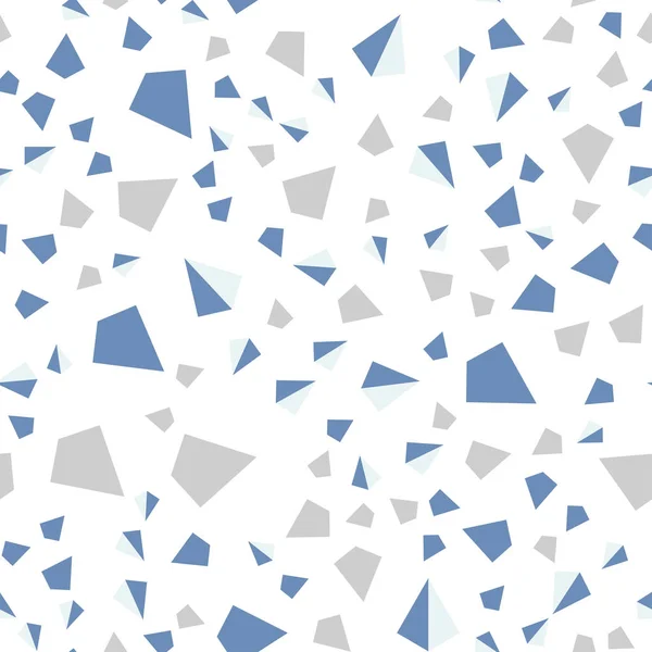 Ljus Blå Vektor Sömlös Isometrisk Layout Med Linjer Trianglar Dekorativ — Stock vektor