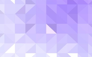 Hafif mor vektör zemin çokgen. Gradyan ile poligonal soyut resim. Tamamen yeni bir tasarım sizin broşürü.